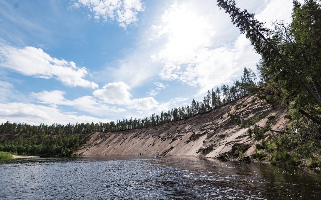 SUP 24 hr Moment in the great Oulanka Nationalpark