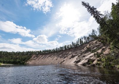 SUP 24 hr Moment in the great Oulanka Nationalpark