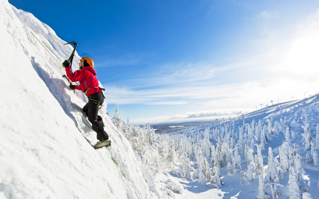 Ice climbing in Ruka Ski resort (4 hours)